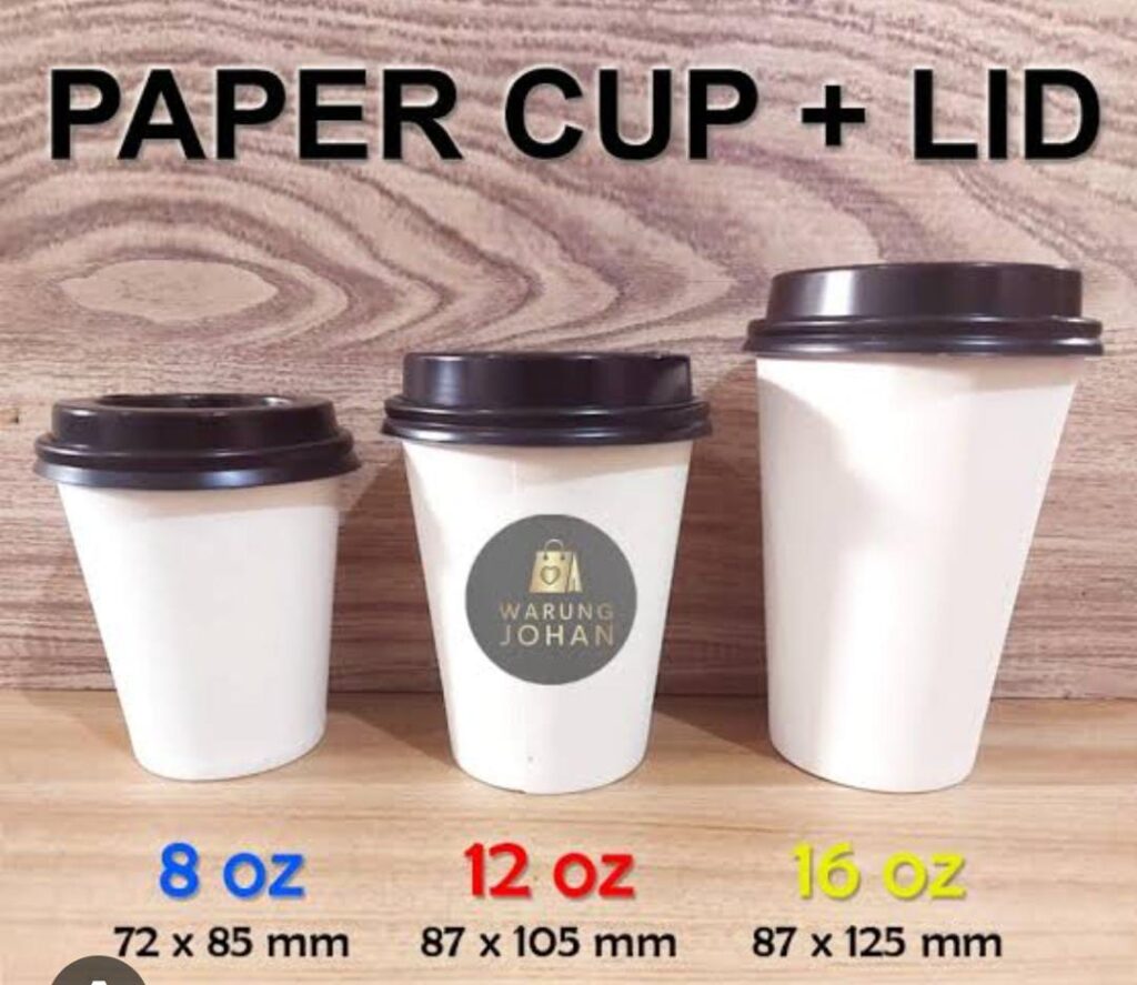 cup paper bandung